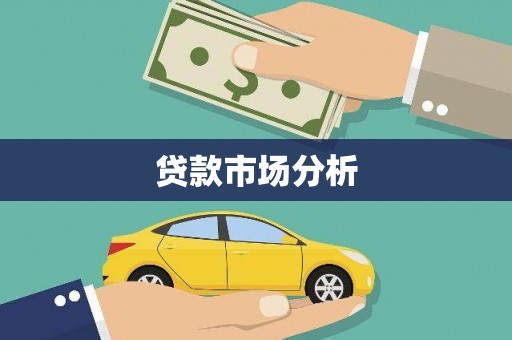 汉源贷款市场分析