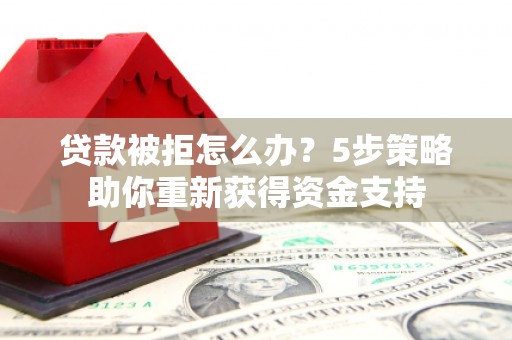 泸溪贷款被拒怎么办？5步策略助你重新获得资金支持