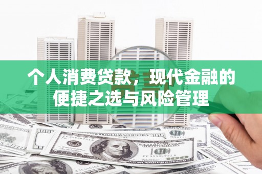 江永个人消费贷款，现代金融的便捷之选与风险管理