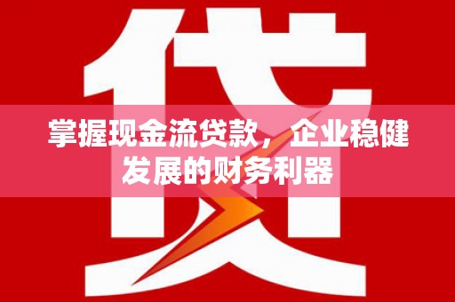 张家港掌握现金流贷款，企业稳健发展的财务利器