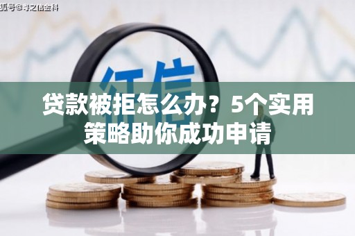 复兴贷款被拒怎么办？5个实用策略助你成功申请