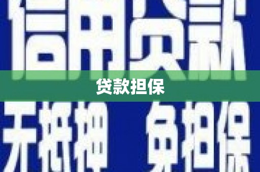 花都贷款担保