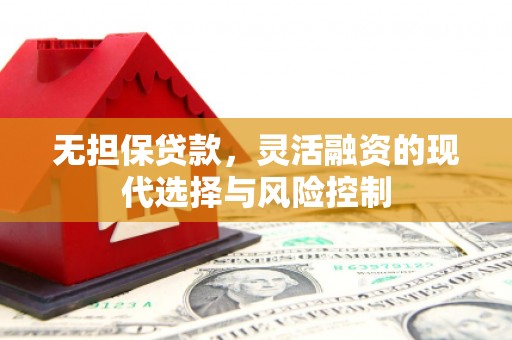 青神无担保贷款，灵活融资的现代选择与风险控制