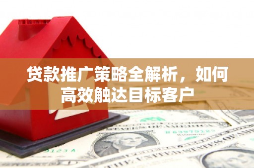 光泽贷款推广策略全解析，如何高效触达目标客户