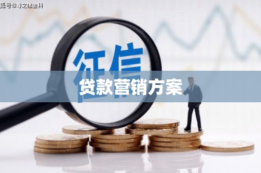 西固贷款营销方案