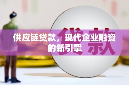 阳朔供应链贷款，现代企业融资的新引擎