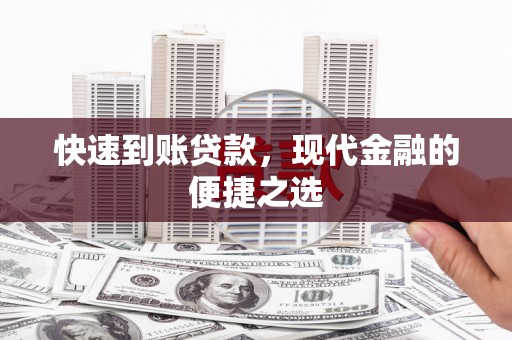 定海快速到账贷款，现代金融的便捷之选