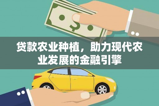 大祥贷款农业种植，助力现代农业发展的金融引擎